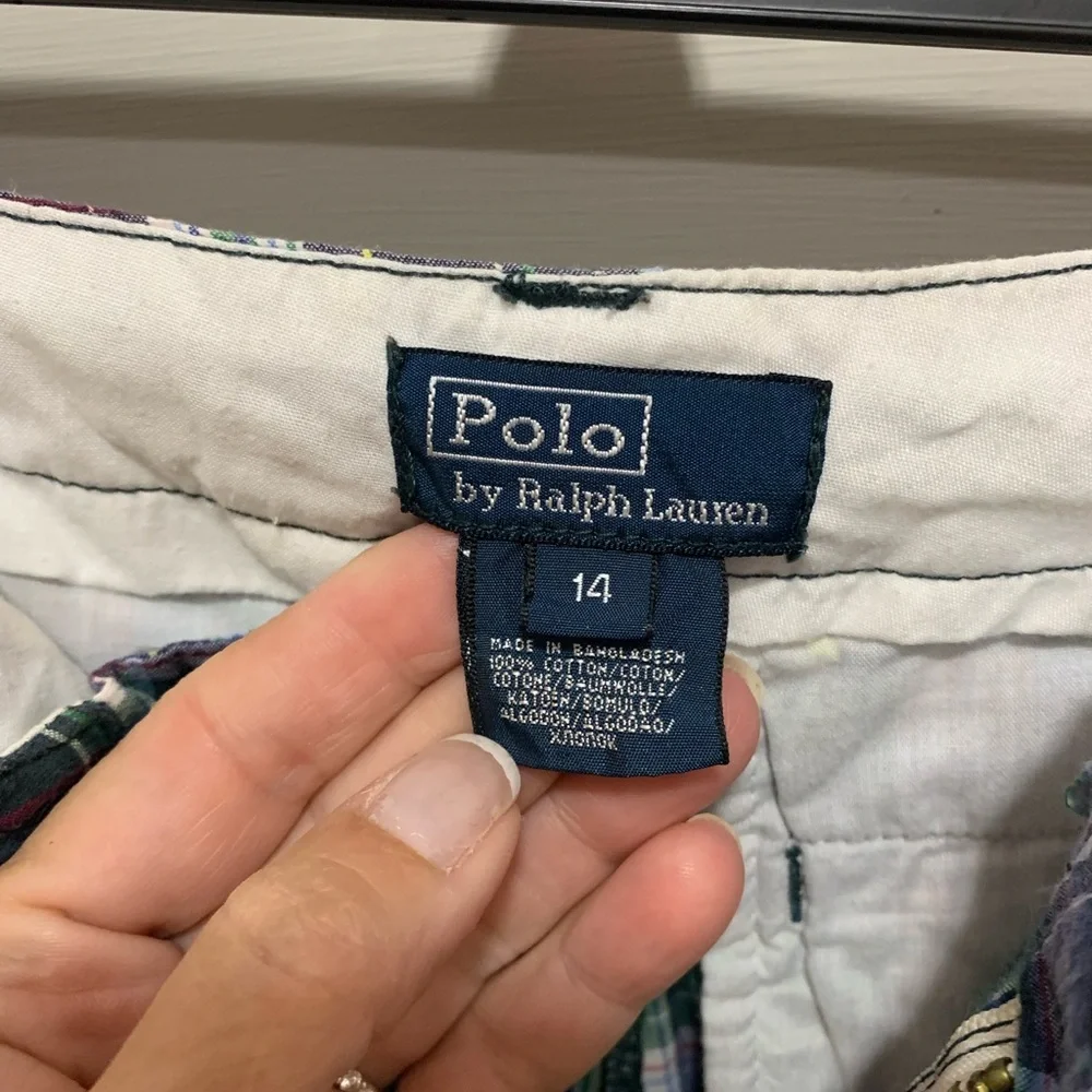 Polo Ralph Lauren Multicolor Plaid Shorts